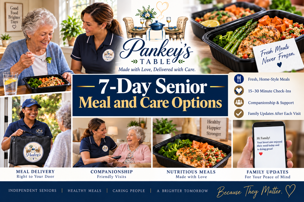Senior Meal & Care Plan Options